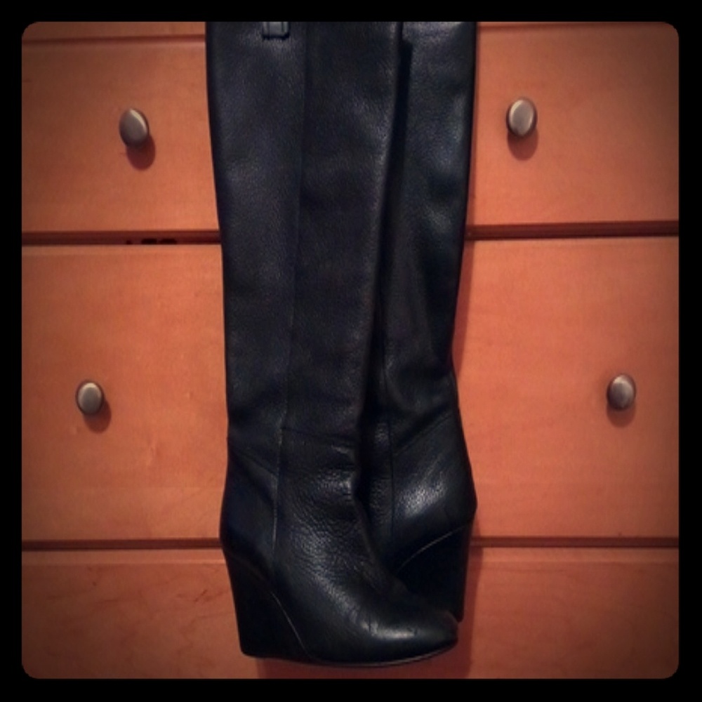 Steve Madden Wedge Riding Boot